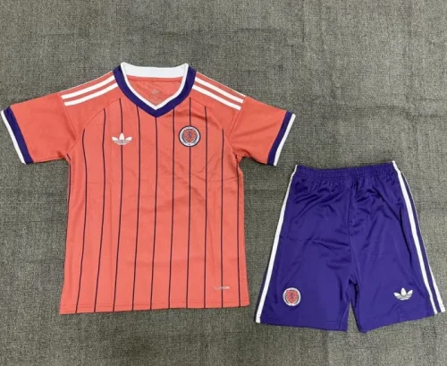 25/26 Scotland away kids kit