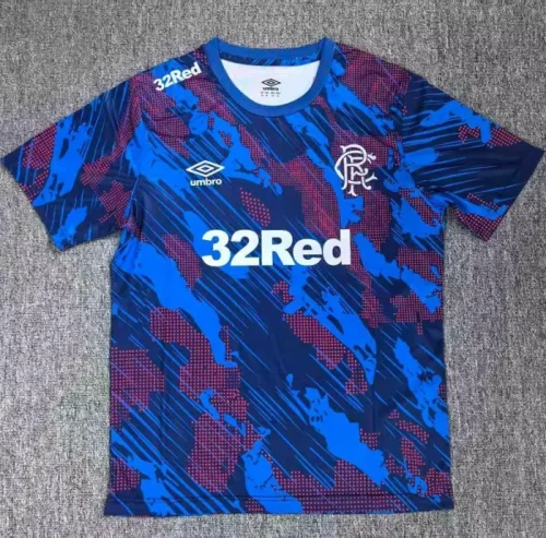 26/27 Rangers ftraining football jersey