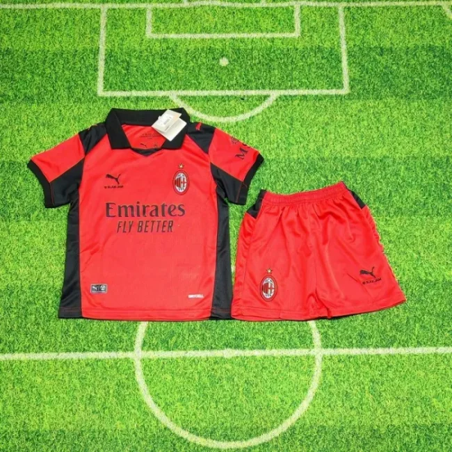 26/27 AC milan fourth kids kit