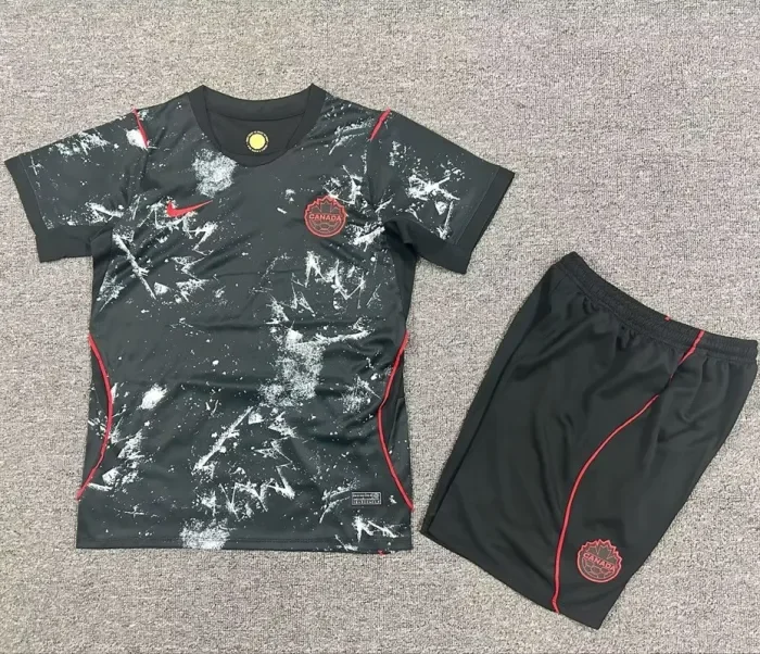 26/27 Canada away kids kit football Jersey