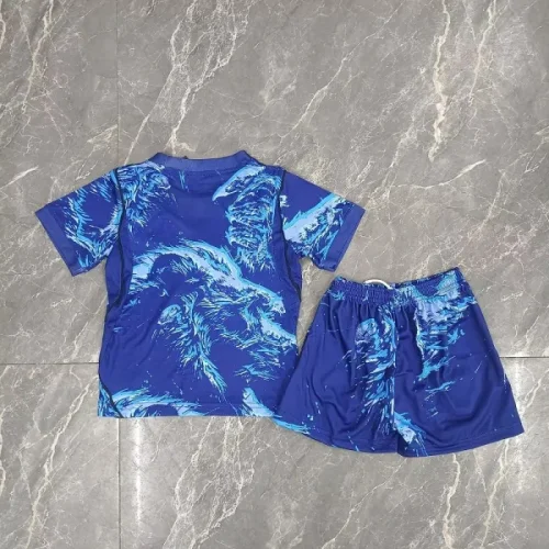 2026 England goalkeeper kids kit blue