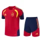 26/27 Spain short -sleeved training suit red