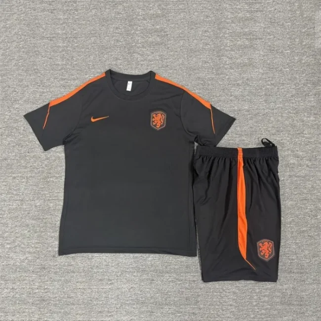 26/27 Netherlands kids short -sleeved training suit