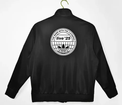 2026 Adidas x Oasis Touring sports jacket black