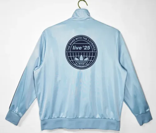 2026 Adidas x Oasis Touring sports jacket sky blue