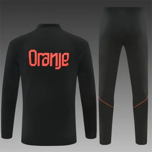 26/27 Netherlands kids training suit black