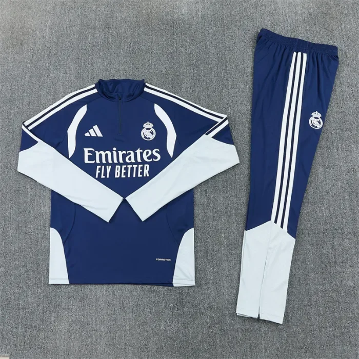 26/27 Real Madrid Adult training suit Royal Blue
