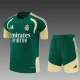 26/27 Real Madrid kids Short sleeve training suit green