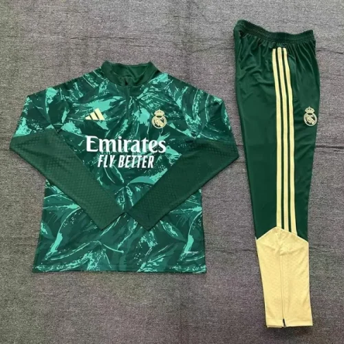 26/27 Real Madrid Adult training suit green