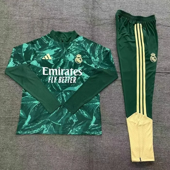 26/27 Real Madrid Adult training suit green