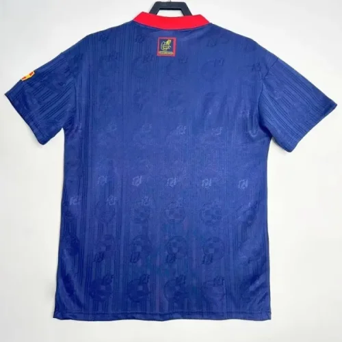 Retro Spain 1996 away football shirt