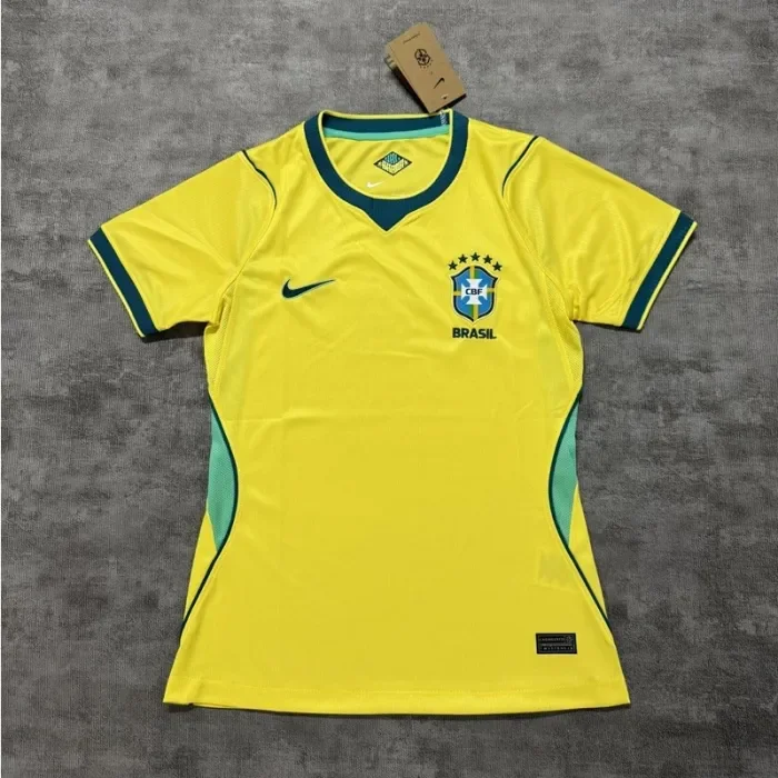 2026 Brazil home Women's football jersey