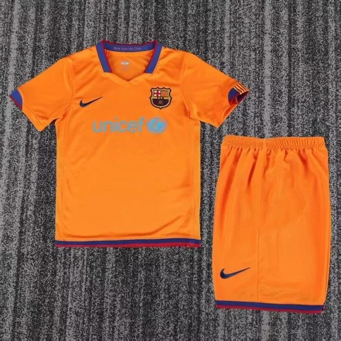 Retro 06/07 Barcelona Away kids kit
