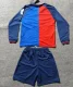 Retro 1899/1999 Barcelona 100th anniversary kids kit long sleeves