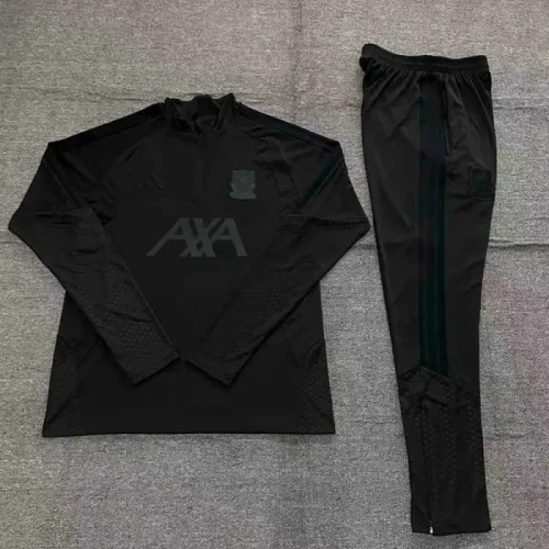 26/27 Liverpool kids training suit black
