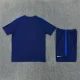 26/27 inter milan short sleeved  Kids training kit royal blue