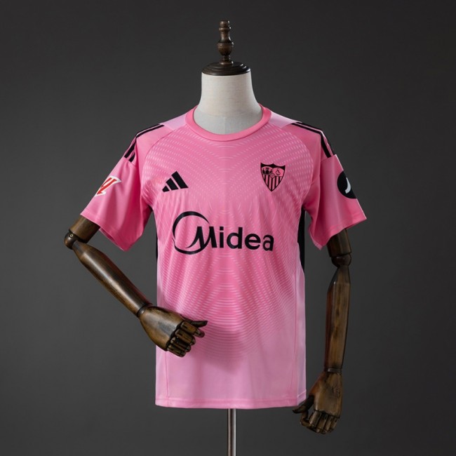 25/26 Sevilla Goalkeeper Pink Jersey