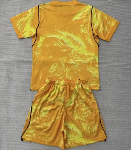 2026 England goalkeeper kids kit yellow