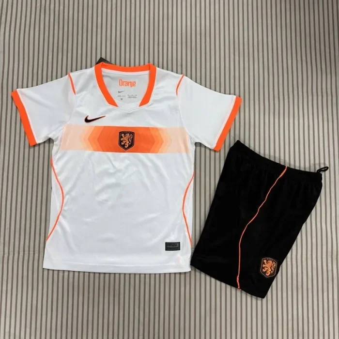 2026 Netherlands Away kids kit