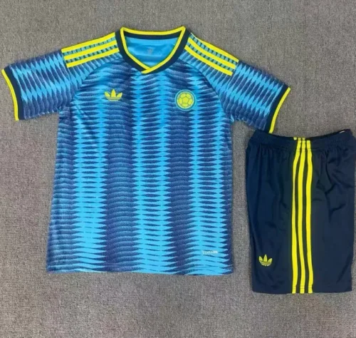 26/27 Colombia Away kids kit