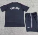 26/27 England kids short -sleeved training suit