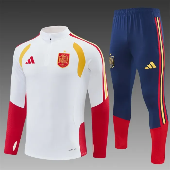 26/27 Spain kids training suit white