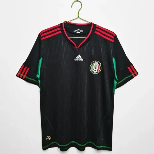 Retro 2010 Mexico Away football Jersey