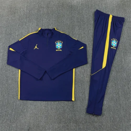 26/27 Brazil Jordan Kids training suit Royal Blue