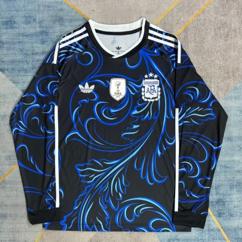 2026 Argentina Away football Jersey long sleeves