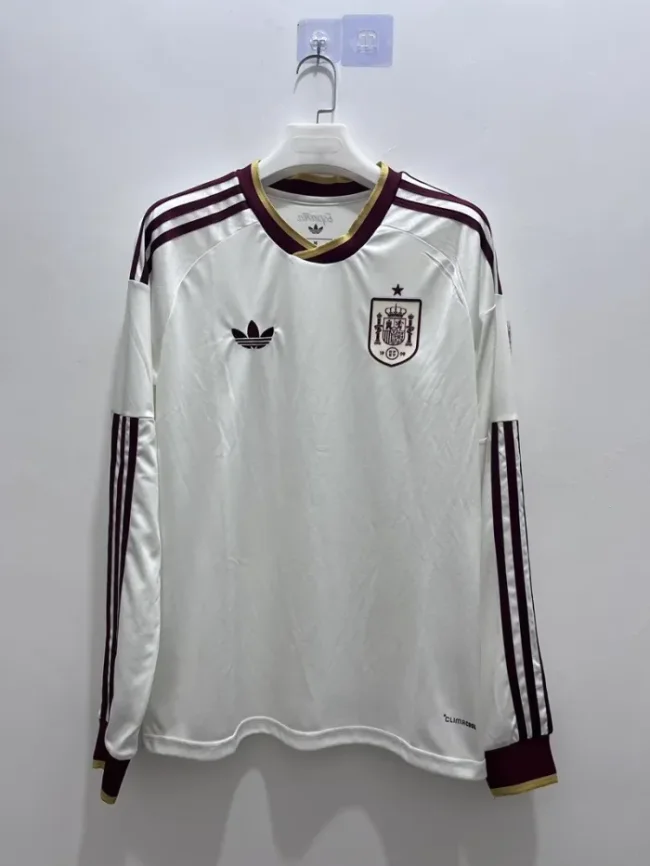 2026 Spain Away football Jersey long sleeves