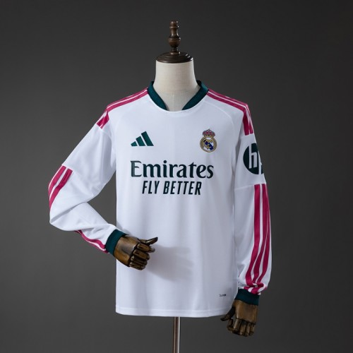 26/27 Real Madrid home football Jersey long sleeves