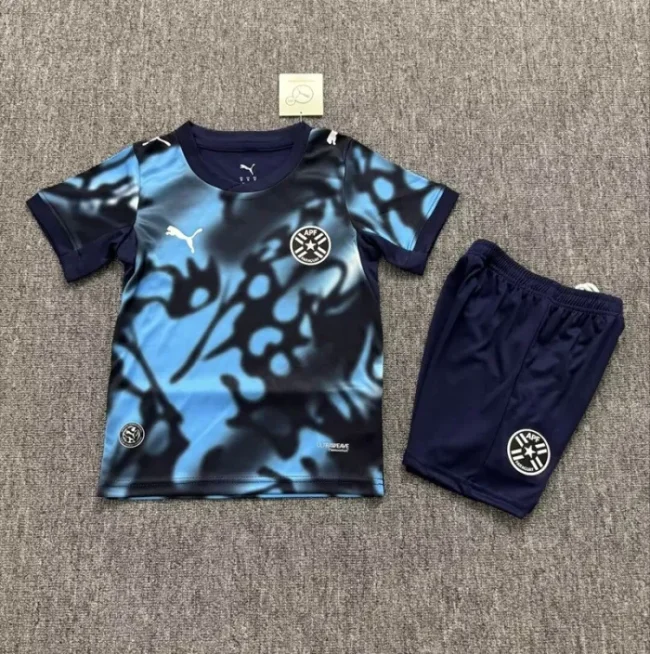 26/27 Paraguay away kids kit