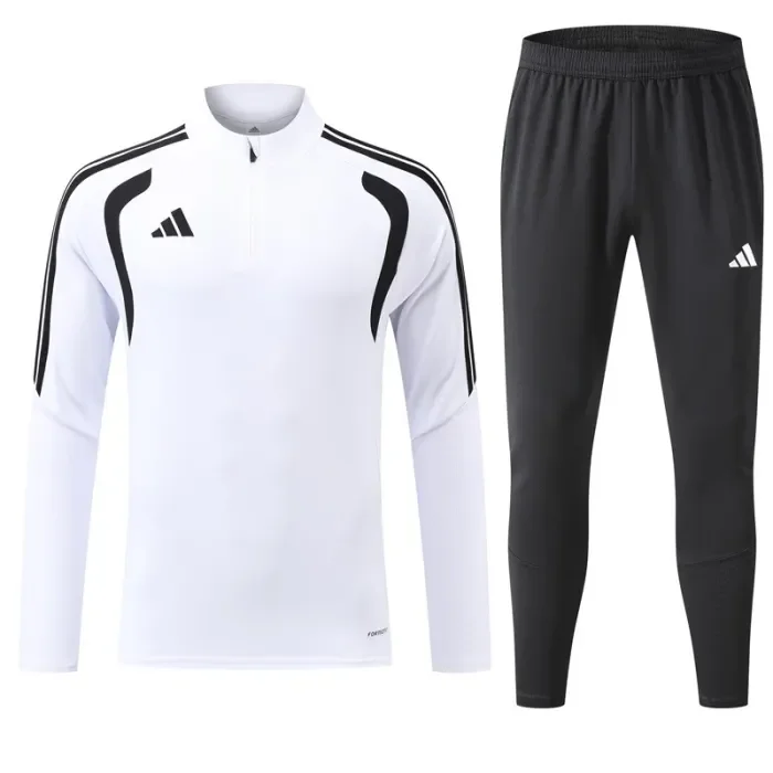 26/27 Adidas kids training suit white