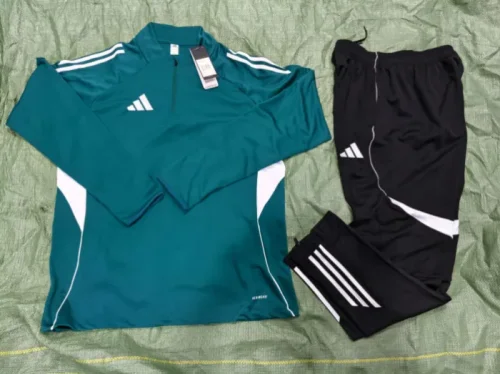 26/27 Adidas  Adult  training suit green