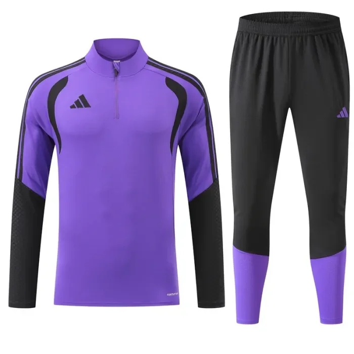 26/27 Adidas kids training suit purple