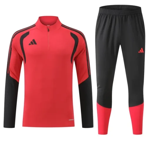 26/27 Adidas kids training suit red