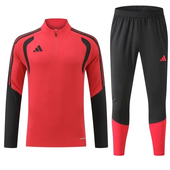 26/27 Adidas kids training suit red