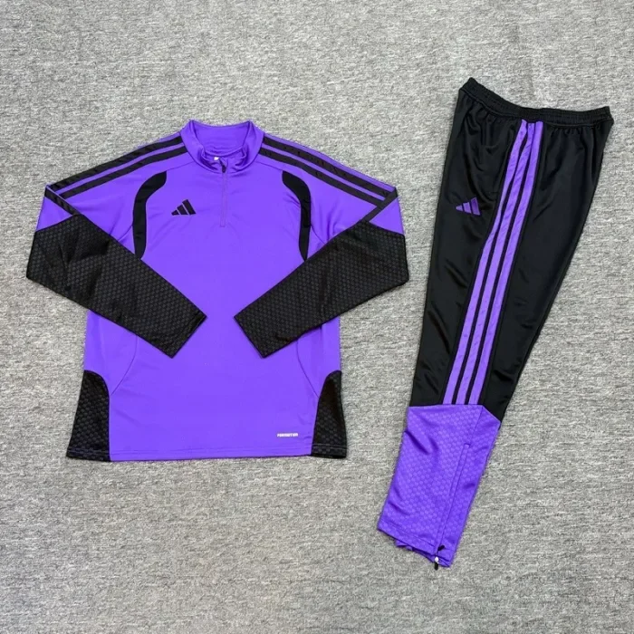 26/27 Adidas kids training suit purple