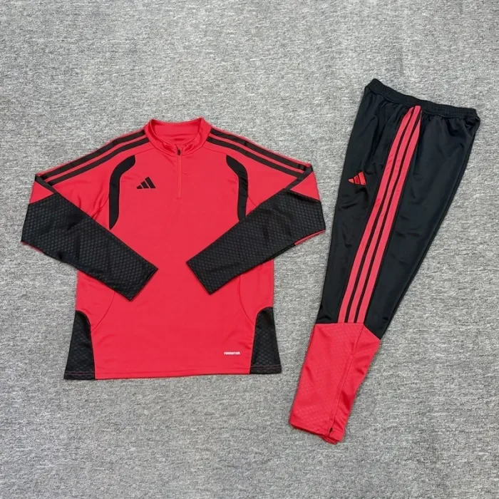 26/27 Adidas kids training suit red