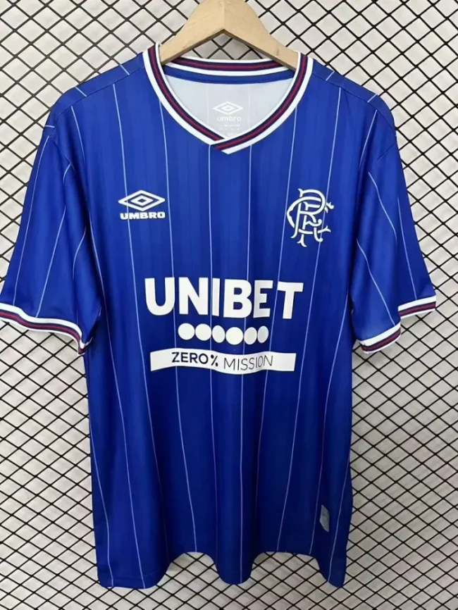 26/27 Rangers home football jersey