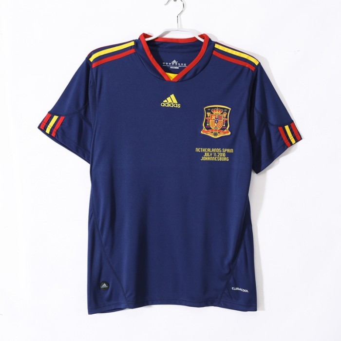 Retro Spain 2010 Away football shirt