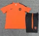 26/27 Netherlands kids short -sleeved training suit orange