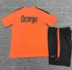 26/27 Netherlands kids short -sleeved training suit orange