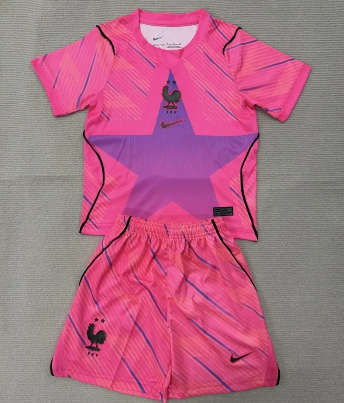 26/27 France goalkeeper Adult Set pink