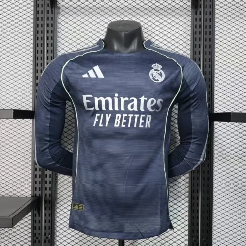 25/26 Real Madrid Away Player Version long sleeves