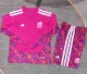 25/26 Mexico goalkeeper kids kit Pink long sleeves