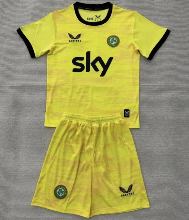 26/27 Ireland goalkeeperkids kit Yellow