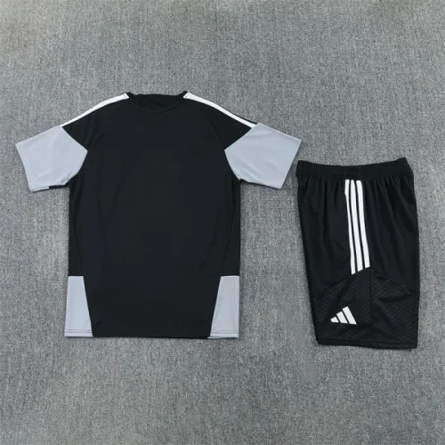 26/27 inter Miami kids short -sleeved training suit black