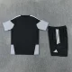 26/27 inter Miami kids short -sleeved training suit black