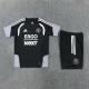 26/27 inter Miami kids short -sleeved training suit black